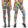 LEGG-W-Job-LP-Relt-220218VY11 @ Realtor Lisence Palette-Realtor License Plate Leggings