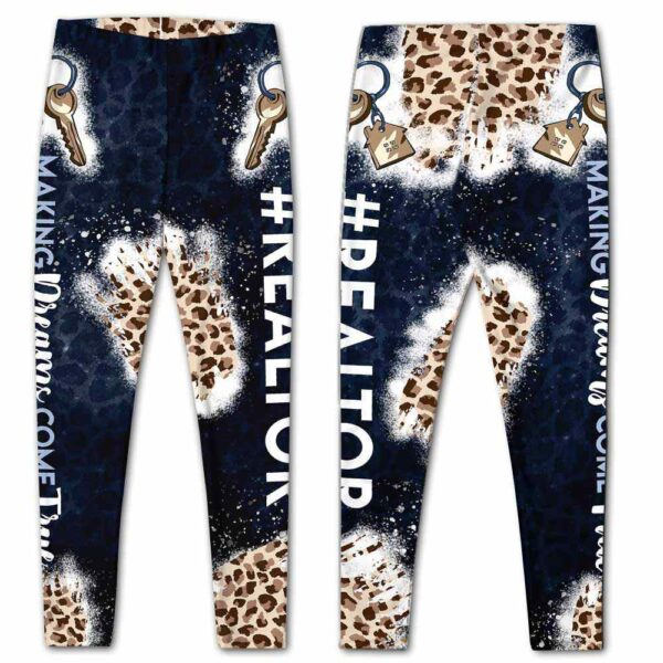LEGG-W-Job-LKH-Relt-220218VY11 @ Realtor Leopard Key House-Realtor Leopard Dream Come True Leggings