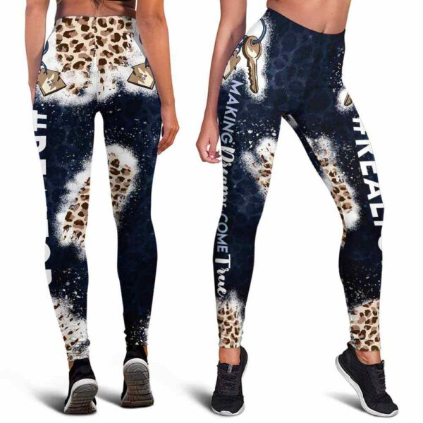 LEGG-W-Job-LKH-Relt-220218VY11 @ Realtor Leopard Key House-Realtor Leopard Dream Come True Leggings