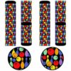 SOCK-U-Hobb-CP-Bwl-220608VY10 @ Bowling Colorful Pattern-Bowling Retro Colorful Pattern Socks
