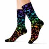 SOCK-U-Job-WP-Dgrm-220608VY10 @ Dog Groomer Watercolor Pattern-Dog Groomer Watercolor Pattern Socks
