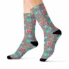 SOCK-U-Job-HSP-Relt-220608VY10 @ Realtor House Sale Pattern-Realtor House For Sale Pattern Socks