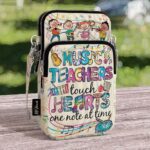 CB-U-Job-THON-Mtcer-220913VY10 @ Music Teacher Touch Heart One Note-Music Teacher Touch Hearts One Note At A Time Crossbody Bag