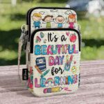 CB-U-Job-BDFL-Tcer-220917VY10 @ Teacher Beautiful Day For Learning-Teacher Beautiful Day Learning Crossbody Bag