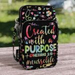 CB-U-Nur-CWAP-Nur-220919VY10 @ Nurse Created With A Purpose-Nurse Created With A Purpose Crossbody Bag