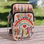 CB-U-Nur-NIAW-Nur-220912NA10 @ Nurse Nursing Is A Work Of Heart 2-Nurse Nursing A Work Of Heart Crossbody Bag