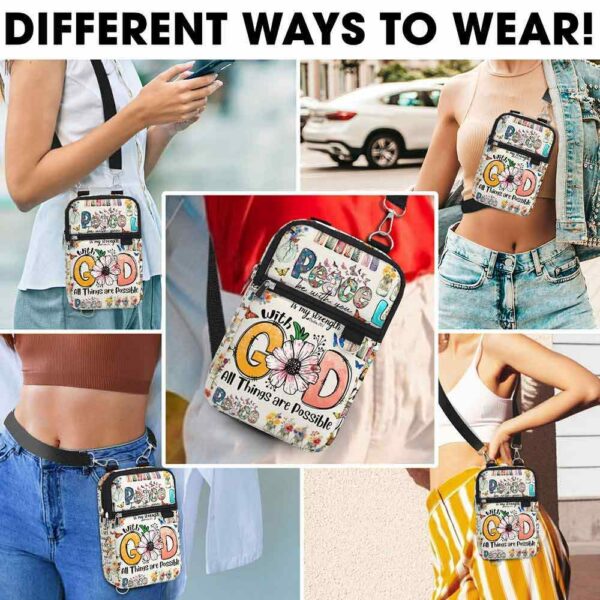 CB-U-Hobb-ATAP-God-230831NA10 @ God All Things Are Possible-God All Things Are Possible Crossbody Bag