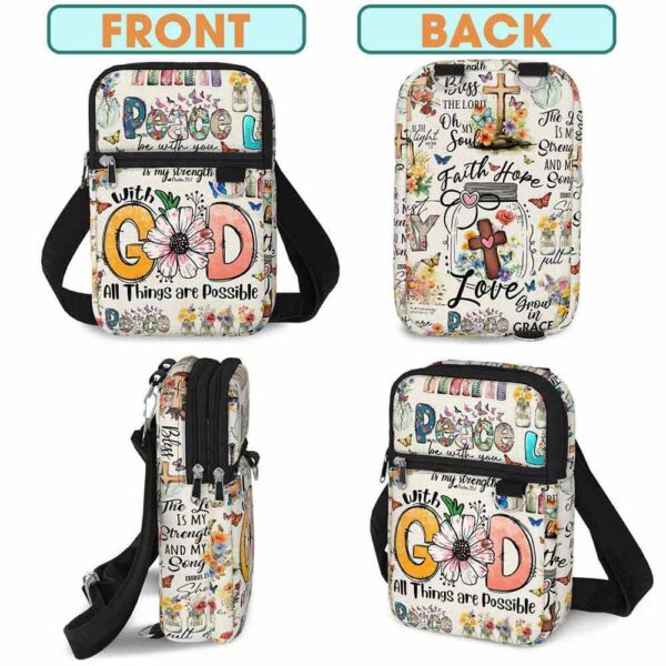 CB-U-Hobb-ATAP-God-230831NA10 @ God All Things Are Possible-God All Things Are Possible Crossbody Bag