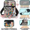 CB-U-Awa-T-Autism-230822NA10 @ Autism Typo-Autism Awareness Typography Crossbody Bag