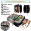 CB-U-Awa-T-Autism-230822NA10 @ Autism Typo-Autism Awareness Typography Crossbody Bag