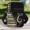CB-U-Hobb-MS-Pian-230518VY10 @ Piano Music Sheet-Piano Vintage Music Sheet Crossbody Bag