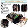 CB-U-Hobb-MS-Pian-230518VY10 @ Piano Music Sheet-Piano Vintage Music Sheet Crossbody Bag