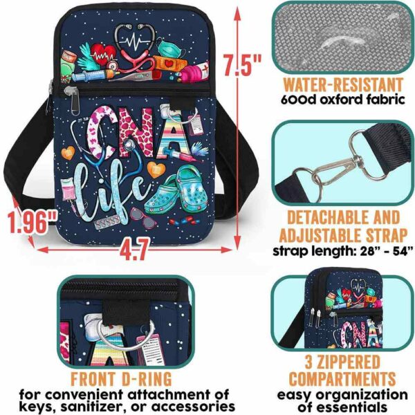 CB-U-Nur-CL-CNA-231014VY10 @ CNA Crocs Life-Cna Life Stuffs Crossbody Bag