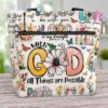 T3-U-Hobb-W-God-230831NA11 @ God Watercolor-God All Things Are Possible Tote Bag