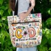 T3-U-Hobb-W-God-230831NA11 @ God Watercolor-God All Things Are Possible Tote Bag
