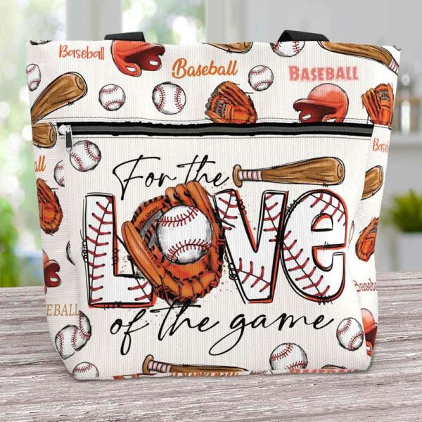 T3-U-Hobb-D-Bball-230919NA10 @ For the Love of the game-Baseball For The Love Of The Game Tote Bag