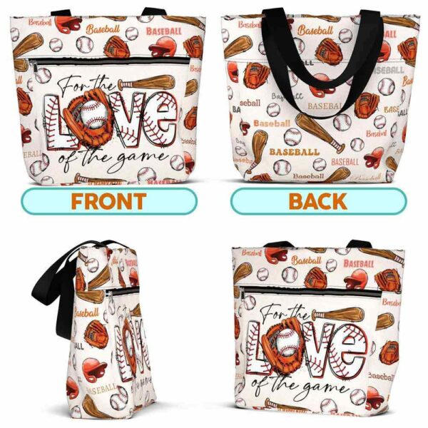 T3-U-Hobb-D-Bball-230919NA10 @ For the Love of the game-Baseball For The Love Of The Game Tote Bag