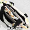 T3-U-Dog-PF-Corgi-230711NA11 @ Corgi Pattern Flowers-Corgi Flower Garden Tote Bag
