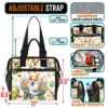 LB-U-Dog-FG-Corgi-240325NA10 @ Corgi Flowers Garden-Corgi Flowers Garden Lunch Bag