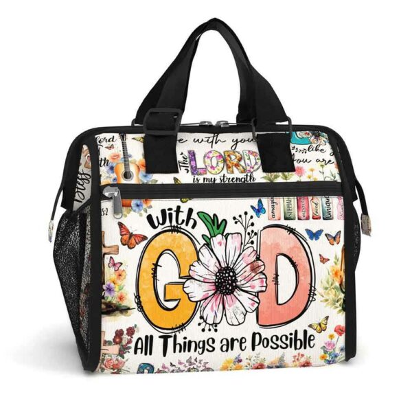 LB-U-Hobb-W2-God-240326NA10 @ God Watercolor 2-God All Things Are Possible Lunch Bag