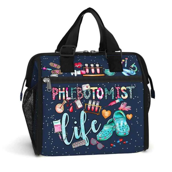 LB-U-Nur-LC-Plboto-240326VY10 @ Phlebotomist Life Crocs-Phlebotomist Life Stuffs Lunch Bag