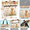 T3-U-Ani-FG3-Cat-240131NA10 @ Cat Flowers Garden 3-Cat Flower And Butterlies Tote Bag