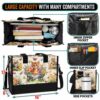 T5-U-Ani-FG2-Cat-240618NA10 @ Cat Flowers Garden 2-Cat Flower Garden Tote Bag