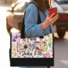 T5-U-Hobb-KS-God-240424NA10 @ God KJV Sciptures-God Christian Faith I Am Loved Tote Bag