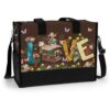 T5-U-Job-LBN-T11-240618VY10 @ Librarian Love Book NEW-Librarian Love Books Rectangle Tote Bag