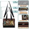 T5-U-Job-LBN-T11-240618VY10 @ Librarian Love Book NEW-Librarian Love Books Rectangle Tote Bag