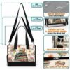 T5-U-Job-WA-T11-240618NA10 @ Librarian Watercolor Art-Librarian Watercolor Art Rectangle Tote Bag