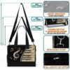 T5-U-Hobb-MS2-Pian-240619VY11 @ piano Music Sheet 2-Piano Vintage Music Sheet Rectangle Tote Bag