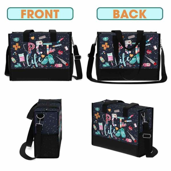 T5-U-Nur-LC-N29-240824NA10 @ pct Life Crocs-Pct Life Rectangle Tote Bag