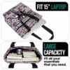 T3-U-Awa-TP-Lupus-230818NA10 @ Lupus Typo Purple-Lupus Awareness Purple Ribbon Typography Tote Bag
