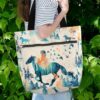 T3-U-Ani-SW2-Hrse-240909NA10 @ horse Sky Watercolor 2-Horse Beautiful Sky Tote Bag