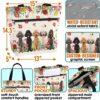 T3-U-Dog-F-Poodle-230711NA10 @ Poodle Flowers-Poodle Flower Line Tote Bag