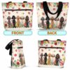 T3-U-Dog-F-Poodle-230711NA10 @ Poodle Flowers-Poodle Flower Line Tote Bag