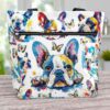 T3-U-Dog-CIS-Fbdg-240405NA10 @ French Bulldog Colorful Ink Style-French Bulldog Colorful Ink Tote Bag