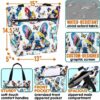 T3-U-Dog-CIS-Fbdg-240405NA10 @ French Bulldog Colorful Ink Style-French Bulldog Colorful Ink Tote Bag