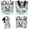 T3-U-Dog-CIS-Fbdg-240405NA10 @ French Bulldog Colorful Ink Style-French Bulldog Colorful Ink Tote Bag