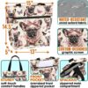 T3-U-Dog-FP-Fbdg-240405NA10 @ French Bulldog Fancy Pink-French Bulldog Fancy Pink Tote Bag