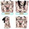 T3-U-Dog-FP-Fbdg-240405NA10 @ French Bulldog Fancy Pink-French Bulldog Fancy Pink Tote Bag