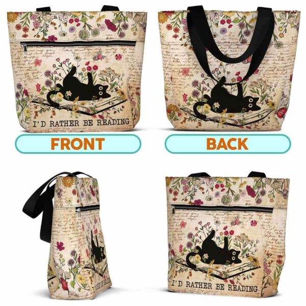 T3-U-Hobb-IWRB-T11-240717NA10 @ book I Would Rather Be Reading-Librarian Book Lover Rather Be Reading Tote Bag