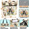 T3-U-Dog-GF-Fbdg-240405NA10 @ French Bulldog Garden flower-French Bulldog Flower Garden Tote Bag