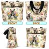 T3-U-Dog-GF-Fbdg-240405NA10 @ French Bulldog Garden flower-French Bulldog Flower Garden Tote Bag