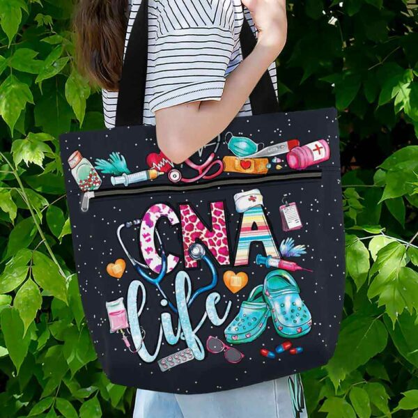 T3-U-Nur-LC-CNA-230131VY10 @ Life Crocs-Cna Life Tote Bag