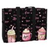 MT-U-Awa-PD-BreCan-240607NA10 @ breast cancer Pink Drink-Breast Cancer Awareness Pink Drinks Multi Pocket Tote Bag