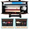 MT-U-Job-LB-T11-240605NA10 @ librarian Love Book-Librarian Love Books Multi Pocket Tote Bag