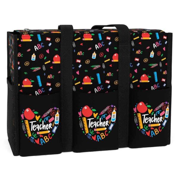 MT-U-Job-MTT-Tcer-240610VY10 @ teacher Made To Teach-Teacher Made To Teach Multi Pocket Tote Bag