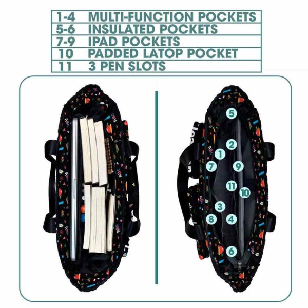 WB-U-Job-MTT-Tcer-241102NA10 @ teacher Made To Teach-Teacher Made To Teach Work Bag